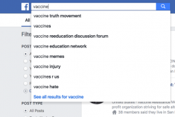 立法者敦促Facebook 谷歌停止反Vaxxer内容