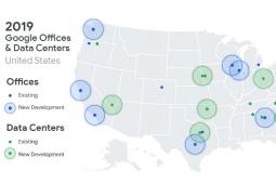 谷歌将在今年的美国数据中心 办公室花费130亿美元