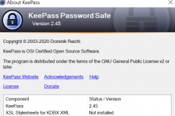 密码管理器KeePass245已发布这是新功能