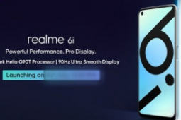 realme6i采用侧面指纹解锁和挖孔屏渐变机身设计