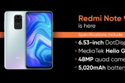 小米新款机型RedmiNote9今日在印度正式发布