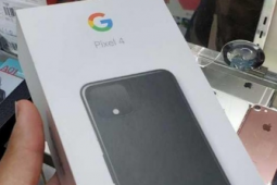 一组谷歌Pixel4的包装盒照片曝光