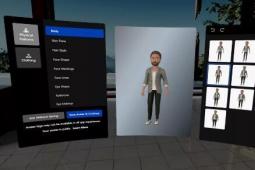 Oculus虚拟形象表示有很多新头像的自定义更多选项但都是人形