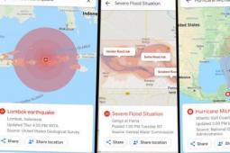 谷歌地图很快将像显示交通一样显示自然灾害