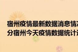 宿州疫情最新数据消息情况-(北京时间)截至5月2日21时34分宿州今天疫情数据统计通报