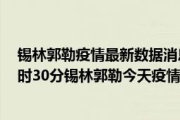 锡林郭勒疫情最新数据消息情况-(北京时间)截至5月3日02时30分锡林郭勒今天疫情数据统计通报