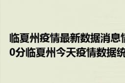 临夏州疫情最新数据消息情况-(北京时间)截至5月3日11时00分临夏州今天疫情数据统计通报