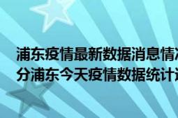 浦东疫情最新数据消息情况-(北京时间)截至5月4日01时01分浦东今天疫情数据统计通报