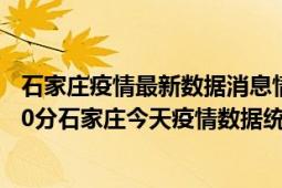 石家庄疫情最新数据消息情况-(北京时间)截至5月4日02时00分石家庄今天疫情数据统计通报