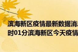 滨海新区疫情最新数据消息情况-(北京时间)截至5月3日19时01分滨海新区今天疫情数据统计通报