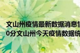 文山州疫情最新数据消息情况-(北京时间)截至5月4日20时30分文山州今天疫情数据统计通报