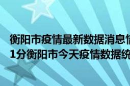 衡阳市疫情最新数据消息情况-(北京时间)截至5月4日23时31分衡阳市今天疫情数据统计通报