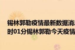 锡林郭勒疫情最新数据消息情况-(北京时间)截至5月5日06时01分锡林郭勒今天疫情数据统计通报