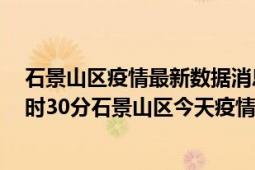 石景山区疫情最新数据消息情况-(北京时间)截至5月5日15时30分石景山区今天疫情数据统计通报