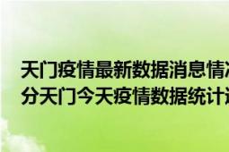 天门疫情最新数据消息情况-(北京时间)截至5月5日16时01分天门今天疫情数据统计通报