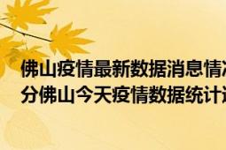 佛山疫情最新数据消息情况-(北京时间)截至5月7日02时30分佛山今天疫情数据统计通报