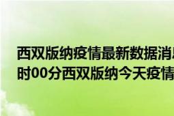 西双版纳疫情最新数据消息情况-(北京时间)截至5月7日17时00分西双版纳今天疫情数据统计通报