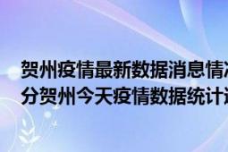 贺州疫情最新数据消息情况-(北京时间)截至5月7日15时30分贺州今天疫情数据统计通报