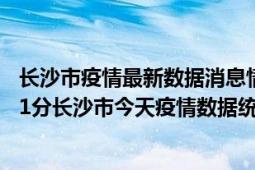 长沙市疫情最新数据消息情况-(北京时间)截至5月8日05时01分长沙市今天疫情数据统计通报