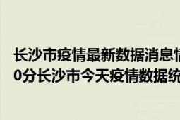 长沙市疫情最新数据消息情况-(北京时间)截至5月8日13时30分长沙市今天疫情数据统计通报