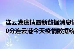 连云港疫情最新数据消息情况-(北京时间)截至5月9日09时50分连云港今天疫情数据统计通报