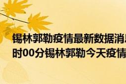 锡林郭勒疫情最新数据消息情况-(北京时间)截至5月9日13时00分锡林郭勒今天疫情数据统计通报