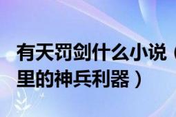 有天罚剑什么小说（天罚剑 武侠小说《昆仑》里的神兵利器）