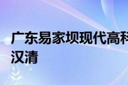 广东易家坝现代高科技农业有限公司董事长黄汉清