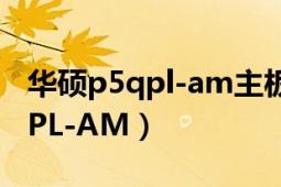 华硕p5qpl-am主板支持最大cpu（华硕P5QPL-AM）