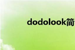 dodolook简介（dodolook）