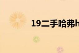 19二手哈弗h6价目表（19e）