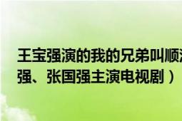 王宝强演的我的兄弟叫顺溜（我的兄弟叫顺溜 2009年王宝强、张国强主演电视剧）