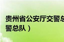 贵州省公安厅交警总队徐坤（贵州省公安厅交警总队）