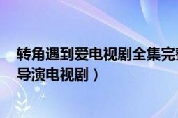 转角遇到爱电视剧全集完整版（转角遇到爱 2007年林合隆导演电视剧）