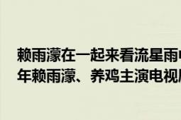 赖雨濛在一起来看流星雨中饰演谁（一起来看流星雨 2017年赖雨濛、养鸡主演电视剧）