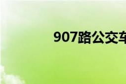 907路公交车站点（907年）