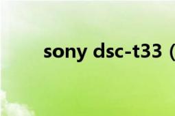 sony dsc-t33（SONY DSC-TX1）