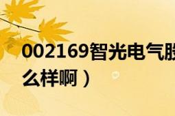 002169智光电气股票（002169这只股票怎么样啊）