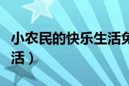 小农民的快乐生活免费阅读（小农民的快乐生活）