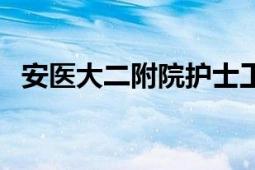 安医大二附院护士工资（安医大二附院站）