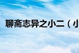 聊斋志异之小二（小二 《聊斋志异》篇目）