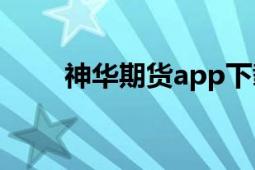 神华期货app下载官方（神华期货）