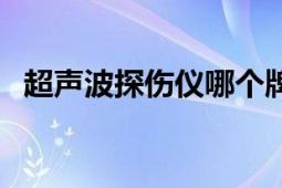 超声波探伤仪哪个牌子最好（超声波探伤）