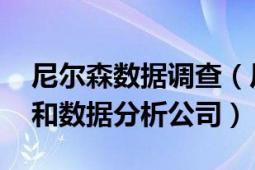 尼尔森数据调查（尼尔森 全球著名市场监测和数据分析公司）