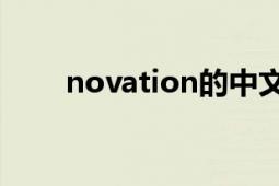 novation的中文意思（Novation）