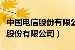 中国电信股份有限公司兰州分公司（中国电信股份有限公司）