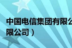 中国电信集团有限公司招聘（中国电信集团有限公司）