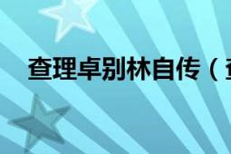 查理卓别林自传（查理卓别林 法国画家）