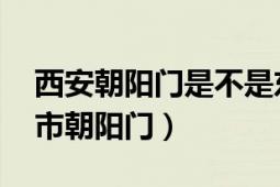 西安朝阳门是不是东门（朝阳门 陕西省西安市朝阳门）