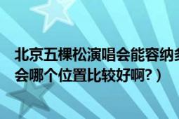 北京五棵松演唱会能容纳多少人（北京五棵松体育馆看演唱会哪个位置比较好啊?）